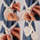 2 stuks gebroken witte, handgeweven gordijnbinders 4