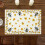 Sets de table tournesol, lot de 4, en coton et lin 2
