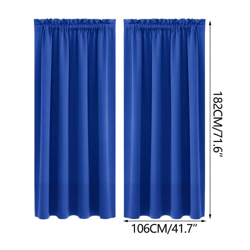 Rideau occultant thermique isolant 42 x 72 pouces 2