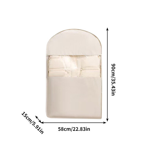 Sacos para pendurar roupas – Autocompressíveis, impermeáveis, 2