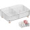 Clear makeup organizer storage drawers 3-pack 1