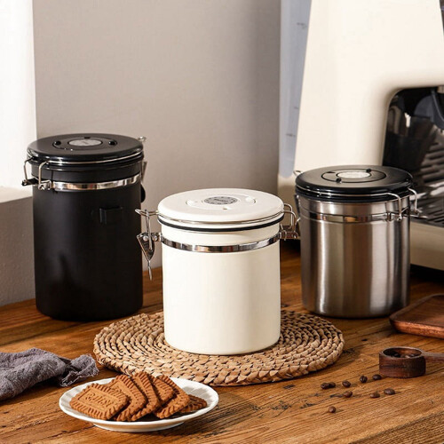 Kaffebeholder lufttæt rustfrit stål 1,2 l