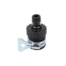 Adaptateur de raccord pour tuyau d'arrosage (voiture et jardin) - 2 pièces