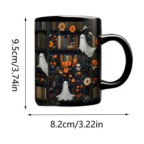 Ghost Coffee Mug Halloween Ceramic 400ml 2