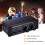 Controlador de volume de áudio passivo com XLR e RCA 4