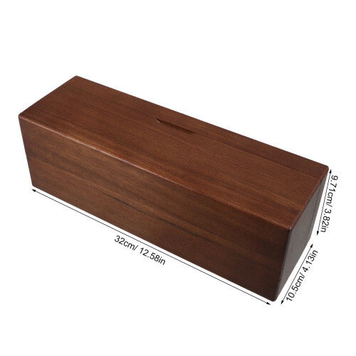 1Boîte De Rangement Bois Couvercle Pour Sachets Café 1