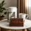 1Boîte De Rangement Bois Couvercle Pour Sachets Café 8