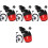 4St Fietsachterlicht Plastic Multi Met Schroefbevestiging Veiligheid 2