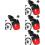 4St Fietsachterlicht Plastic Multi Met Schroefbevestiging Veiligheid 5