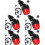 5Pcs Multi Rear Bike Light Magnetic Adjustable Angle High Brightness 5