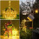 100 diod LED Solar String Lights, wodoodporność IP44, 8 trybów, 10 m 5
