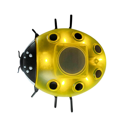Lumini solare de grădină cu model Ladybug – alb cald, alee exterioară 1