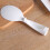 Vertical Rice Spoon for Electric Cookers, White Plastic, 8 5
