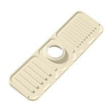 Coussinet de drainage décoratif pour lavabo et robinet de cuisine