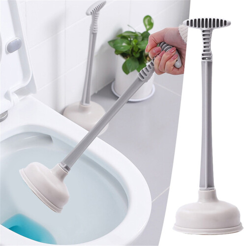 Ventouse de toilette avec support et long manche (1 pièce) 1