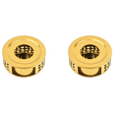 Teapot Warmer Brushed Stainless Steel Gold 2 Pack