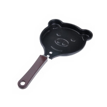 Schweinchenförmige Pfannkuchenform, antihaftbeschichtet, 1 Stück