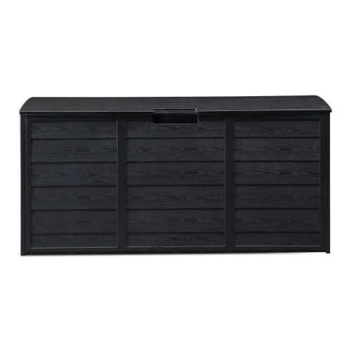 Plastic Storage Box with Wheels and Lockable Seat 75 Gallon