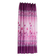 Rideau de Noël en tulle, panneau drapé, foulard transparent, cantonnière 1 pièce