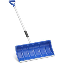 22" Snow Shovel & Pusher Combo – Lightweight Aluminum,
