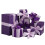 Artificial Christmas Tree Purple Decor Compatible 6ft 1