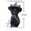 Black Cat Statue Hand-Painted Witch Decor 1pc 1