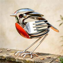 Sheremart Hopewings Bird, Robin Scrap Metal Art Sculpture 2026 new