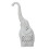 Passoire à thé en silicone éléphant grise (1 pièce) 1