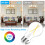 Lâmpada LED Edison Vintage A19 E26 8W 800LM 5000K (Pacote com 24) 4