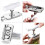Ouvre-bocal Zeceouar en acier inoxydable 2,5-10 cm 6