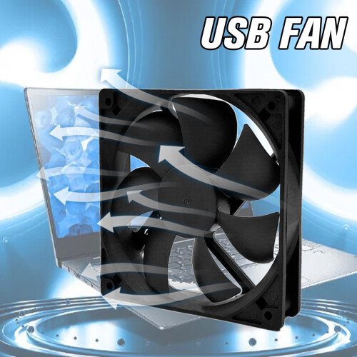 5V USB bureauventilator met 9 bladen en 2500 toeren per minuut 1
