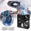 5V USB bureauventilator met 9 bladen en 2500 toeren per minuut 3