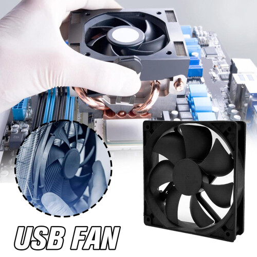 5V USB bureauventilator met 9 bladen en 2500 toeren per minuut 2