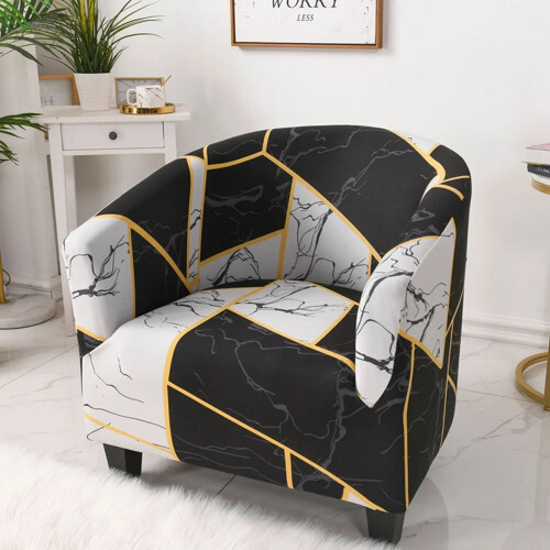 Housse de chaise extensible en polyester MOQIN pour fauteuils baquets 1