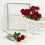 12 rosas pretas artificiais – Seda realista, hastes de 53 cm (21 polegadas) 5