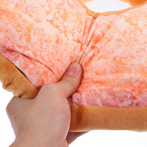 Coussin en peluche en forme de donut 35 cm 1