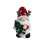 Estatueta de Papai Noel em resina com presentes e árvore - 15 cm 2