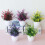 Planta Bonsai Artificial de 22cm em Plástico para Decoração de Ambientes Internos e Externos 3