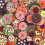 100pcs Wooden Buttons Mixed Round Assorted Colorful Retro Crafting Buttons 1