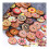 100pcs Wooden Buttons Mixed Round Assorted Colorful Retro Crafting Buttons 4