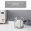 Support de rangement pour bols et baguettes OUSITAI blanc 3