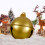 Oppblåsbar julepyntball PVC 23,62 tommer 5