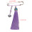 Épingle de sûreté polyvalente, forte tenue, empêche les-Violet 4
