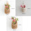 3 Pieces Cotton String Nest Shape Hanging Baskets- hempcolor 4