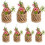 3 Pieces Cotton String Nest Shape Hanging Baskets- hempcolor 5