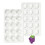Moules durables de grappe de raisin de silicone idéaux pour 2