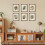 18x24 Picture Frames Set of 5, Brown Wall Gallery Frames 2