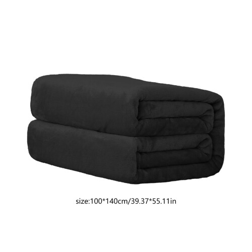 Couverture en flanelle microfibre 100 x 140 cm 2