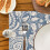 Boho Paisley placemats set van 4, wasbaar polyester 3