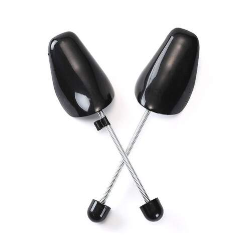 Black Plastic Spring Shoe Trees for Men and Women 2